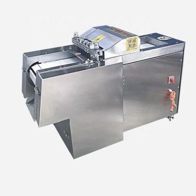 China Commercial Frozen Meat Cutting Machine High Efficiency Lamb Slicing Frozen Fish Saw Machine Fish Cube Slicer Cutting Machine for sale