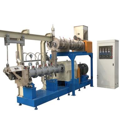 China High Quality Twin Automatic Feed Pellet Machine Screw Fish Feed Extruder Flotation Fish Food Making Machine Processing Equipment for sale