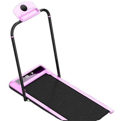 China Wholesale Home Portable Mini Gym Protective Fitness Treadmill Foldable Black Blue Pink Blue Running Machine Equipment for sale