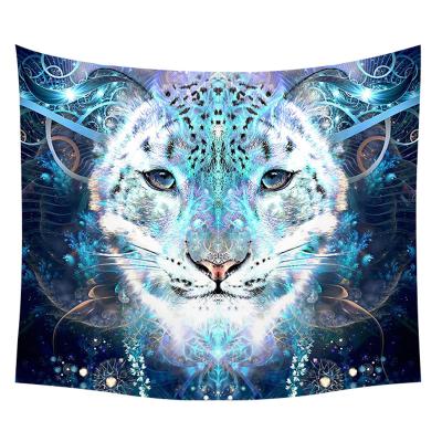 China 2021 Shiny Animal Tapestry Art Wall Hanging Custom Digital Print Home Decors for sale