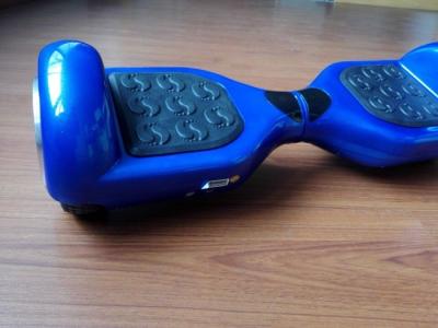 China Rechargeable White , red , blue 2 wheel self balancing electric scooter CE ROHS FCC for sale