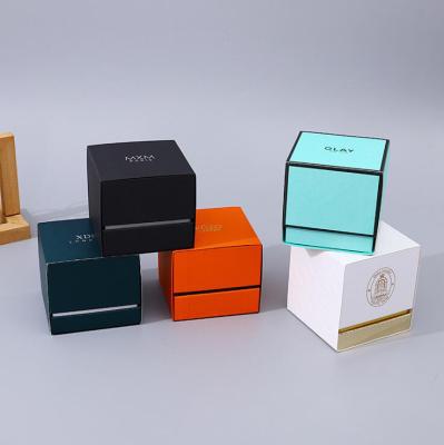 China Luxury Custom Recycled Materials Logo Print Small Women Watch Packaging Box Cardboard Smart Watch Gift Boxes With Lid for sale