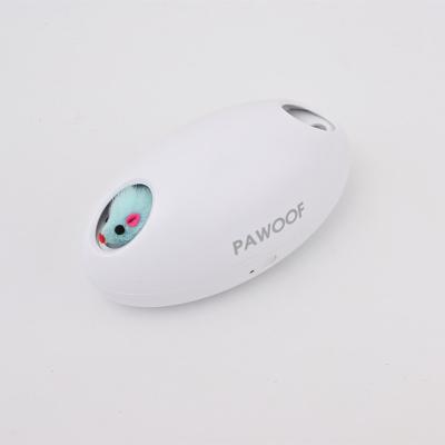 China PAWOOF Cat Viable Electronic Smart Spaceship Toy Interactive Cat Toy for sale