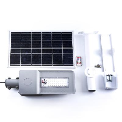 China eslet solar street light ROAD solar street light LED energy split arm solar outdoor partsled street light for sale