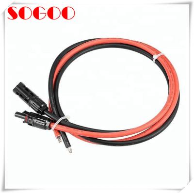 China Anti Aging Solar Cable Assembly , Audio Cable Assembly Customized Length for sale