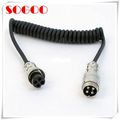 China Professional Bespoke Cable Assemblies 4 Pin XLR Male To XLR Female For Microphone Audio for sale