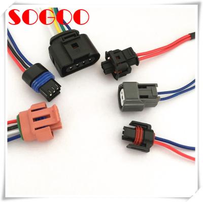 China Professional Auto Wiring Harness 2 3 4 5 6 7 8 9 10 Pin Female Connector for sale