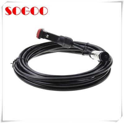 China Black Waterproof Cable Assembly AISG To DB 9 pin Connector IP67 For RET for sale