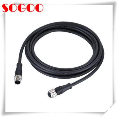 China IP67 Waterproof Cable Assembly Equal To Binder & Phoenix With M12 Connector for sale