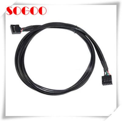 China 12 Pin Motherboard Cables , Female To Female USB 2.0 Internal Motherboard Header Cable for sale