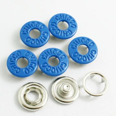 China LEAD FREE Customized Buttons with Logo Metal Buttons Nickel and Lead Free Ring Snaps for sale