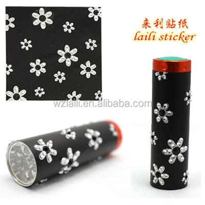 China 2016 New Decorative Sticker Design Jewel Stickers For Flashlight /3d Flashlight Stickers Acrylic /diamond stickers for sale