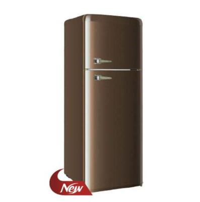 China 280L double door retro fridge for sale