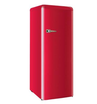 China Single door retro fridge 248L for sale