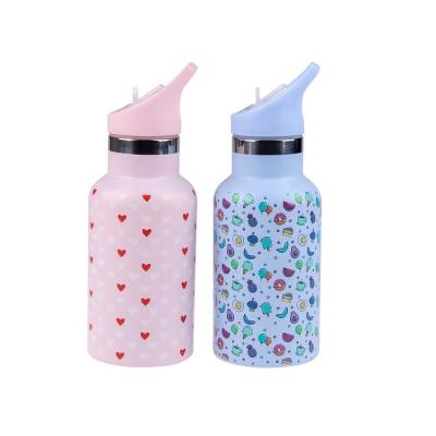 China Viable Insulated Baby Kids Sublimation Stainless Steel Drinks Kids Drinking Water Bottle for sale