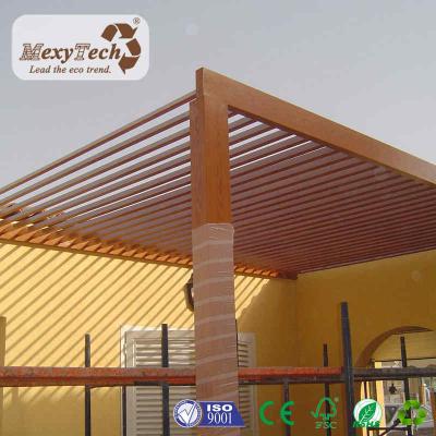 China Easily Assembled Outdoor Wpc Pergola With Durable Outdoor Pergola Gazebo Canopies For Pergolas for sale