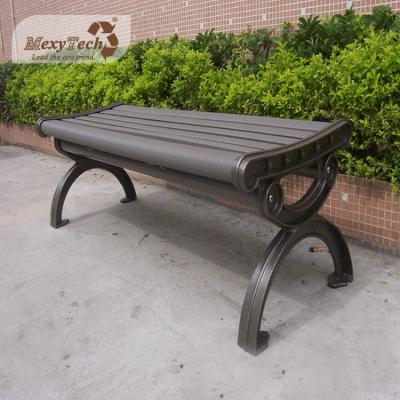 China Eco Malaysia Easy Recycled Custom Comfortable Indoor 2 Person Garden Bench wpc Street Bench for sale