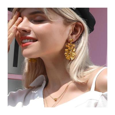 China Other Jewelry Accessories Design Cordial Jewelry Accessories Charms Leaf Shape Dangling Earring for sale