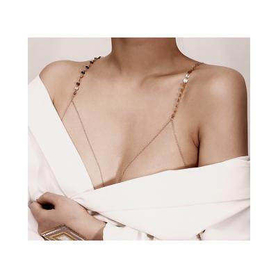 China The Other Good 2021 Sexy Wholesale Fashion Women's Waist Chain Jewelry Ring Elegant Belt Cuban Link Pearl Belly Chain for sale