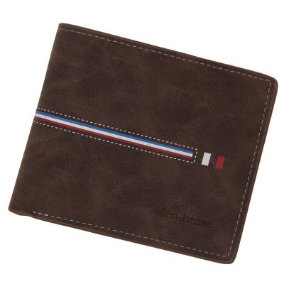 China 2019 new British style soft wallet men waterproof with money clip high quality wholesale wallet for sale