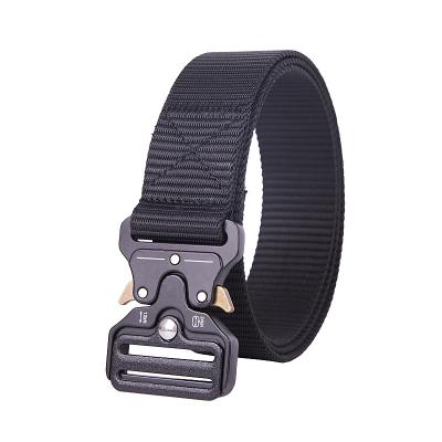 China New Men's Military Training Belt Men's Fabric High Quality Nylon Cool Soldier Belts Nylon Waist Belts for sale