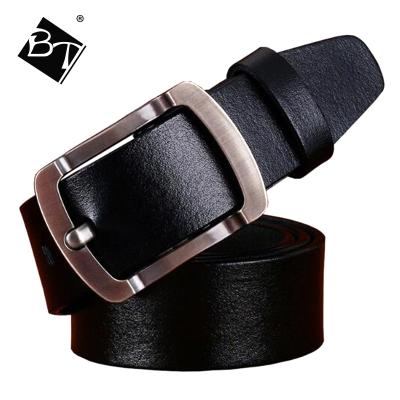 China Fashion BT 2017 Wholesale Fashion Luxury Belt Male Fancy Vintage Genuine Leather Belt Men For Jeans for sale