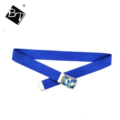 China Fancy ALLOY Lovely Cartoon Cute Cotton Buckle Child Belts Waist Belt for Kids for sale