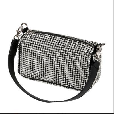 China New Fashion Designer Evening Clutch Bags Eco-Friendly Luxury Custom Ladies Chain Ladies Diamond Purses Purses Ladies Purse for sale