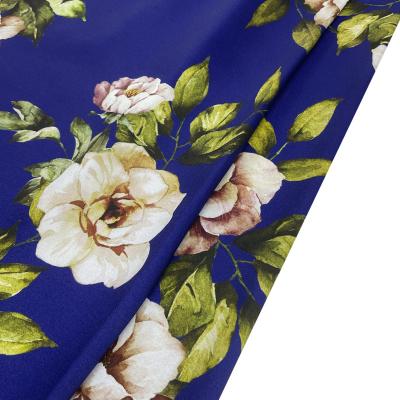 China Various Rayon 100% Viscose Woven Challis Anti-Bacteria Digital Floral Printing Plain Poplin Satin Crepe Fabric for sale