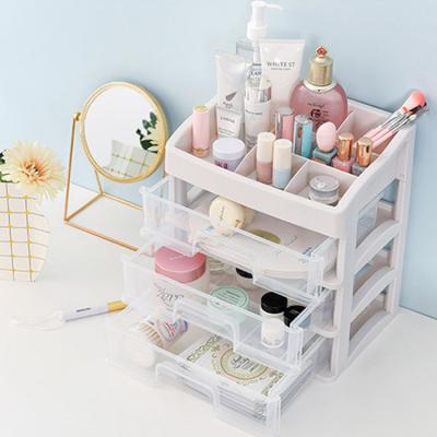 China Household Use Plastic Storage Makeup Drawers for sale