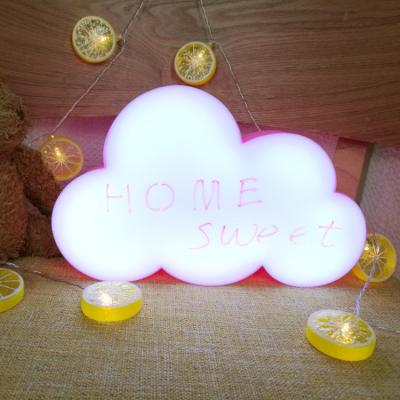 China DIY Indoor Outdoor Handwritten Message Lightbox Panel Handwriting Night Light Box for sale