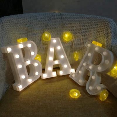 China Indoor Decoration Led Light Letters Marquee for sale