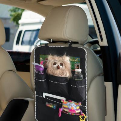 China Premium Polyester Backseat Organizer For Kids Car Seat Protector Car Kick Mat for sale