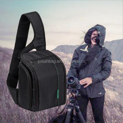 China Polyester Shoulder Camera Bags Waterproof Nylon Digital Video Photo Camera Bags For DSLR With Rain Cover D8 for sale