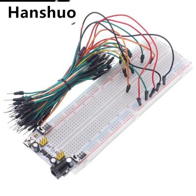 China NEW MB-102 MB102 1pcs Standard Breadboard 830 Point Solderless PCB Bread Board Test Develop DIY for sale