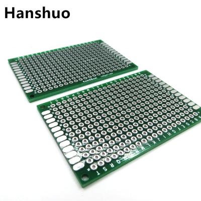 China 5PCS Computer Double Side Prototype PCB Tinned Universal Board 4x6 4*6cm for sale