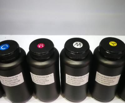 China Inkjet de Digitas que imprime a impressão Gen4/5 UV do grande formato da tinta Ricoh da tinta UV do diodo emissor de luz à venda