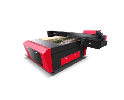 China Automatic Led Lamp Glass Digital UV Flatbed Printer With Ricoh Printing Head for sale