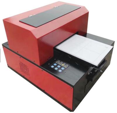 China Multifunction Desktop UV LED Flatbed Printer A3 Size 6 Color Easy Installation And Maintation for sale