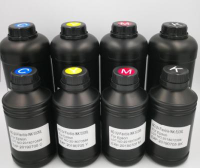 China Tinta de impressora uv de cura rápida 1000ml, facilidade uv e estabilidade da tinta de impressora boa à venda