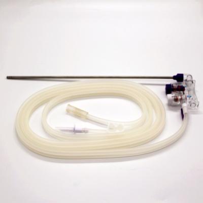 Chine L'ensemble d'irrigation d'aspiration de chirurgie, aspiration jetable Laparoscopic incline l'acier inoxydable de PE d'ABS à vendre