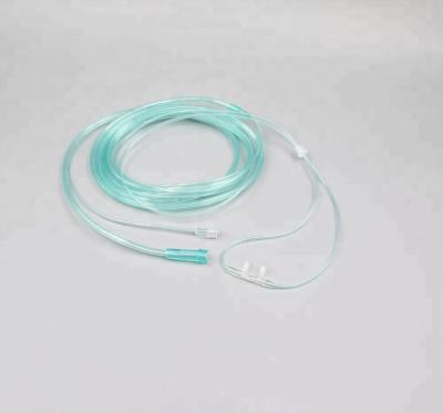 China PVC Soft Nasal Oxygen Cannula Comfortable High Flow With Tip General Medical for sale