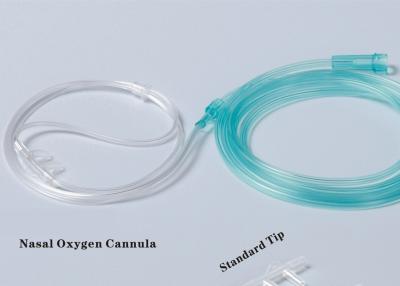 Cina Cannula nasale dell'alto ossigeno comodo di flusso per verde adulto di Tranparent del bambino in vendita