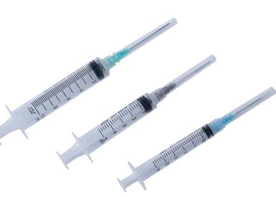 China Injection Disposable Needles And Syringes Luer Slip / Luer Lock Syringe Flexible for sale