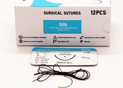 China Stitching Surgical Suture Thread , Medical Surgical Stitching Thread Used For Surgical Sutures for sale