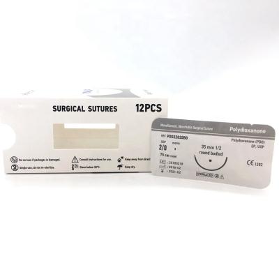 China Fast Absorbing Surgical Suture Thread With Needle Kit Wound Stitching Techniques for sale