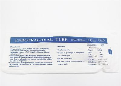 China Double Lumen Oral Endotracheal Tube Suction Lumen Cuff Care Of Patient Veterinary for sale