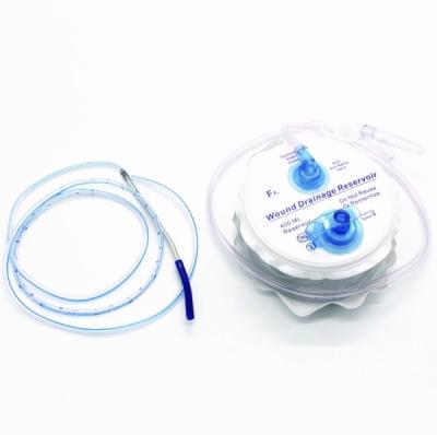 China Medical Negative Pressure Wound Therapy System / Closed Wound Drainage System Reservoir PVC Disposable Class II for sale