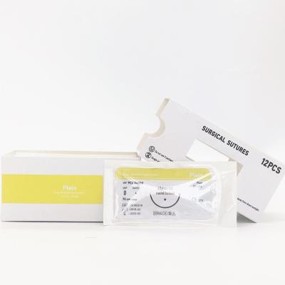 Chine Sutures chirurgicales de boyau simple absorbable jetable médical à vendre