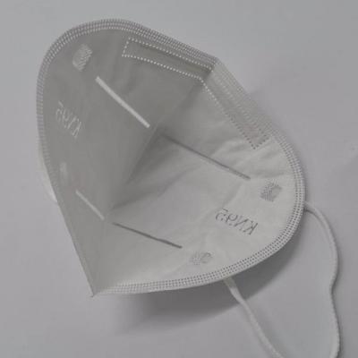 Chine Masque blanc de la poussière Kn95 de masque de la CE Ffp3 de FDA de couleur respirateurs de 3 plis 15.5*7.5cm à vendre